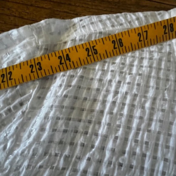 Women's - Fenini - White Button Front Swimsuit / Beach Coverup - Size XL - Picture 11 of 13